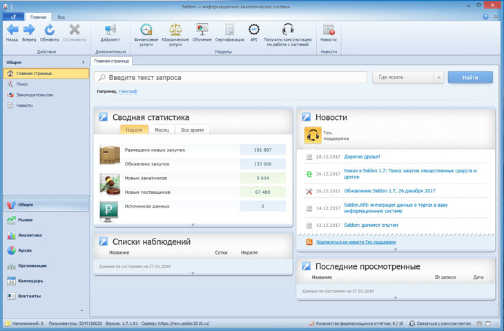Анализ рынка градирен с помощью ИАС Seldon