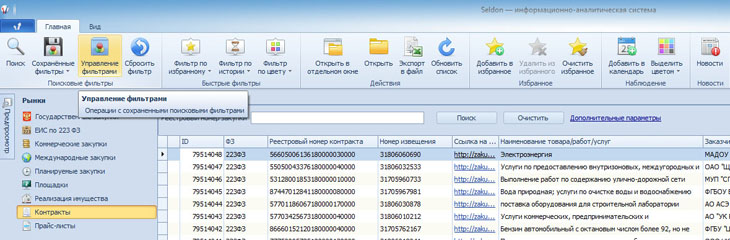 Анализ рынка градирен с помощью ИАС Seldon